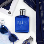 Perfume para hombre de 100 ml de gran capacidad con una mezcla de pepino fresco y almizcle cálido, realzado con salvia para crear una fragancia masculina elegante pero vibrante, perfecta tanto para reuniones de negocios como para encuentros de amigos.