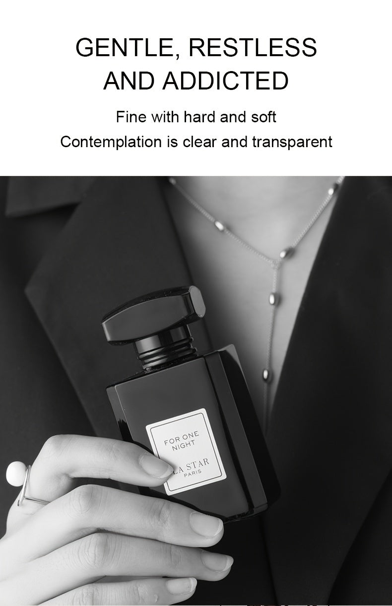 Fragancia para hombre en botella negra, aumenta el atractivo, aroma distintivo, jazmín, almizcle rico, mezcla de cedro, muestra presencia masculina, colonia diaria, perfecta para crear ambiente, ideal para citas y fiestas, un gran regalo de San Valentín p