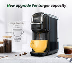 Cafeteras de cápsulas | Cafetera HiBREW 5 en 1 para cápsulas múltiples, café caliente/frío, DG Cappuccino Nes, para cápsulas pequeñas ESE Pod y