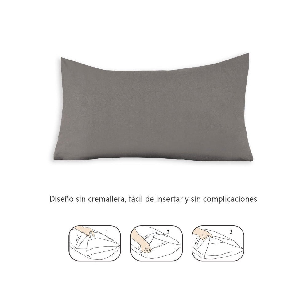 Juego de Sábanas Ligero Suave Fresca 4 Piezas para Cama de 90/105/135/150 cm – 100%Microfibra – Incluye Sábana Bajera Ajustable con borde elástico de 25 cm de profundidad, Sábana Encimera y 2 Fundas de Almohada – Suave, Transpirable y Confortable