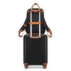 3 piezas de Conjunto de Maleta Trolley Equipaje de Mano Maleta de Viaje Maleta de Viaje de Caja Dura ABS + PC con 4 Ruedas Candado TSA Conjunto de Maleta Incluye 1 Mochila de Viaje y 1 Bolsa de Aseo Regreso a la Escuela Regalo de Vacaciones