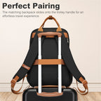 3 piezas de Conjunto de Maleta Trolley Equipaje de Mano Maleta de Viaje Maleta de Viaje de Caja Dura ABS + PC con 4 Ruedas Candado TSA Conjunto de Maleta Incluye 1 Mochila de Viaje y 1 Bolsa de Aseo Regreso a la Escuela Regalo de Vacaciones