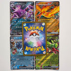 4 Cartas Pokémon EX – Juego de 4 Cartas EX Oficiales Japonesas, Raras o Brillantes