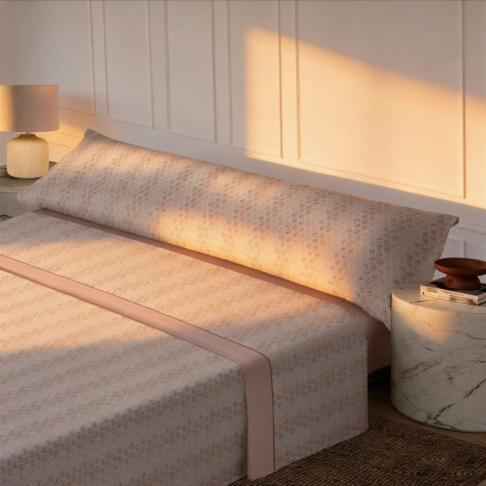 Juego de cama de tres piezas | Sábanas | Múltiples tamaños disponibles | Primavera/Verano | Diseño cómodo | Suave y agradable para la piel | Múltiples texturas disponibles
