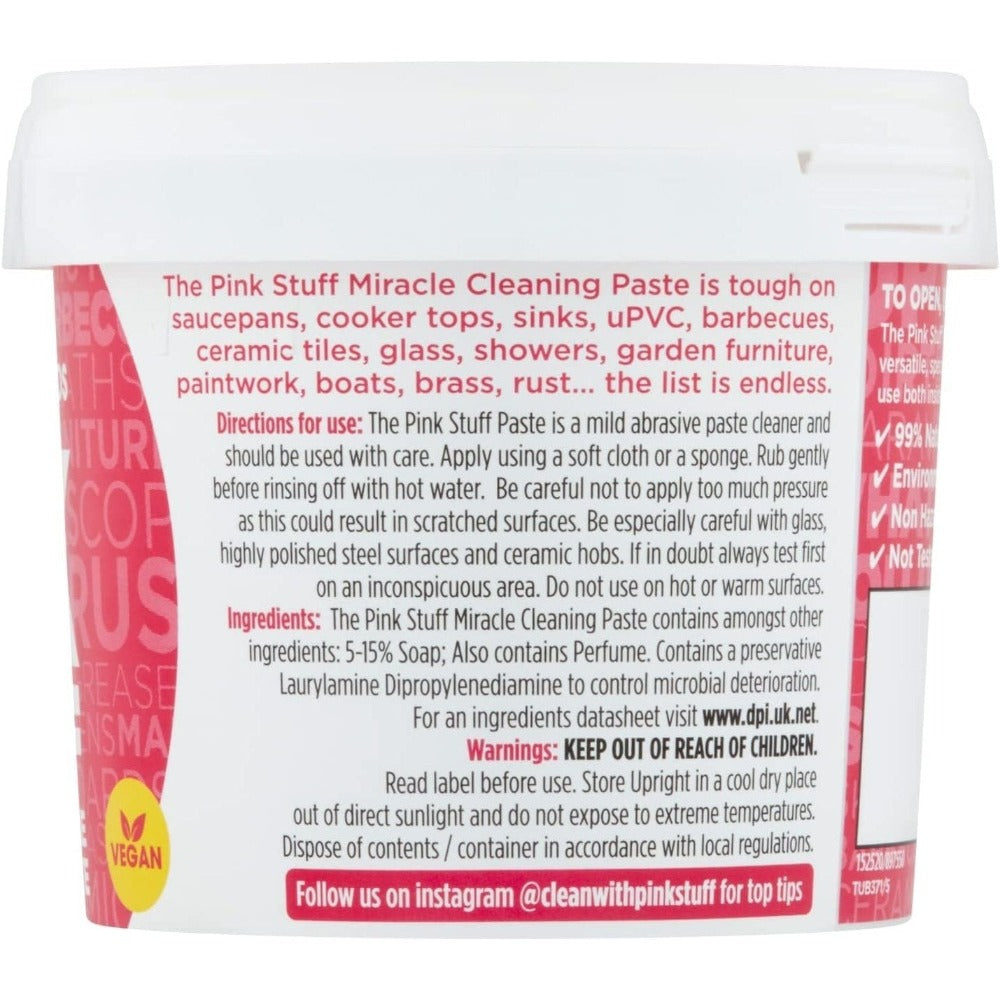 The Pink Stuff 850g, Limpieza Hogar Pasta Limpiadora Multiusos ideal para Eliminar Manchas y Suciedad, Eficaz y Concentrado, Fácil Aplicación