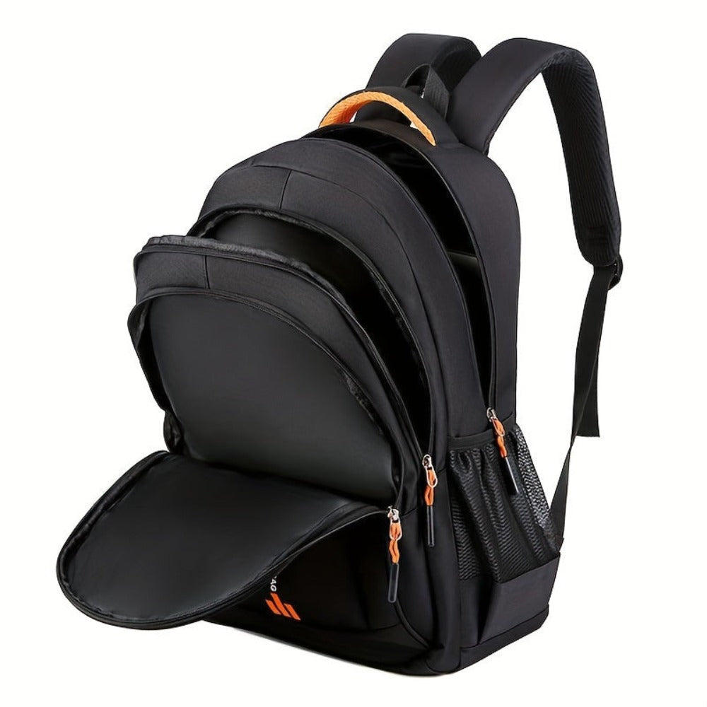 Mochila de Viaje de Gran Capacidad para Hombres - Nylon Duradero, Correas Ajustables, Bolso de Negocios y Escuela con Múltiples Compartimentos, , Mochila para Viajar