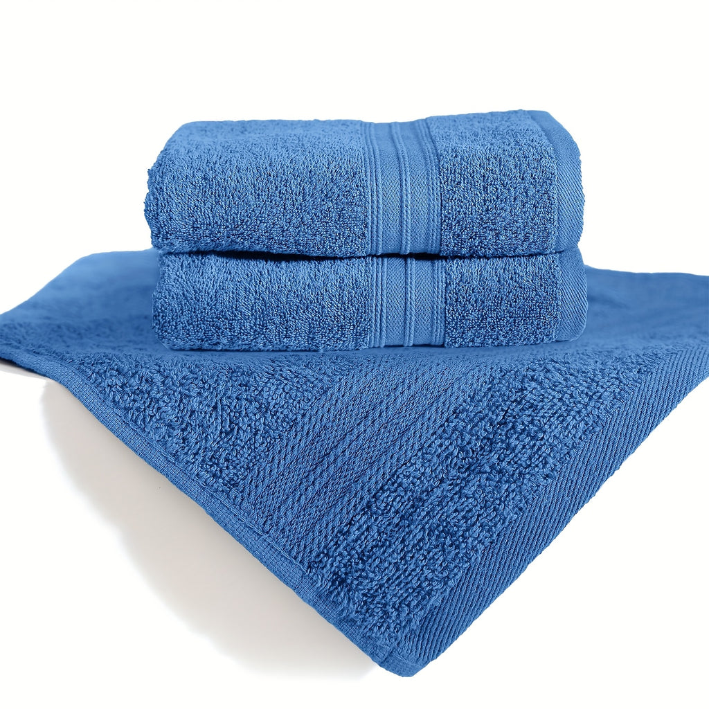 Paquete de 2 Toallas 100% Algodón 550gsm Extra Suaves, Super Absorbentes y Secado Rápido – Paños para Manos, Baño o Invitados 30x50cm, 50x100cm, 70x140cm - 9 Colores Disponibles