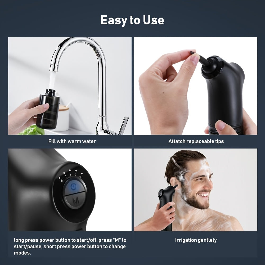 Kit eléctrico para limpiar oídos portátil | Higiene personal cuidado auditivo y hogar
