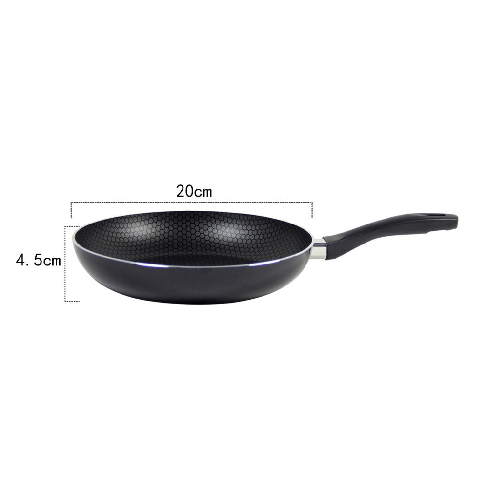 Sartén de cocinar | Sartén multifuncional para hogar | Sartén de aluminio sin revestimiento antiadherente | Exclusiva para inducción y cocina de gas | Utensilio de cocina universal de sartén plana