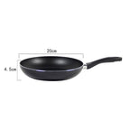 Sartén de cocinar | Sartén multifuncional para hogar | Sartén de aluminio sin revestimiento antiadherente | Exclusiva para inducción y cocina de gas | Utensilio de cocina universal de sartén plana