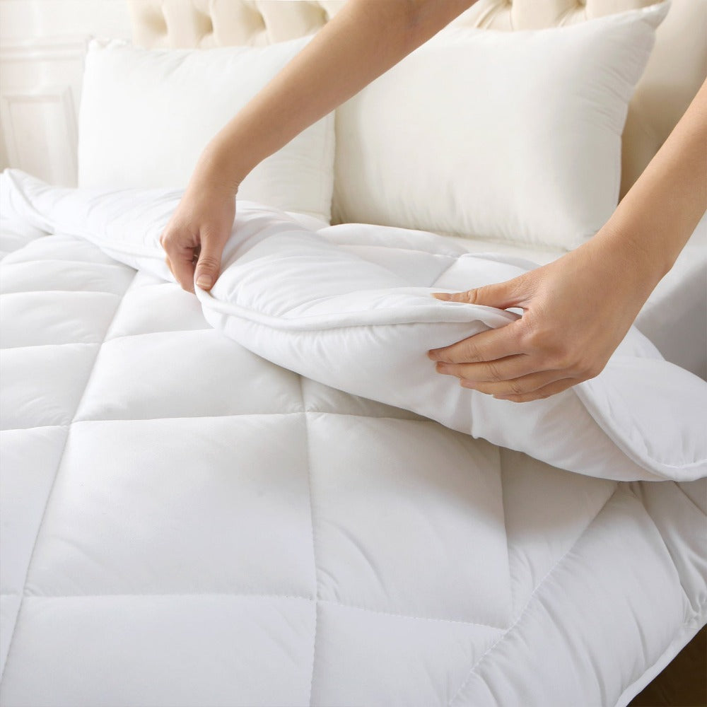 Edredón Nórdico Otoño-Invierno 300g, Fibra Suave Tacto Plumón, Relleno para Cama 90-180cm