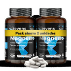 Pack 2x Magnesio Complex 4 en 1 - Con Citrato, Bisglicinato, Malato y Taurato – Sevens Nutrition