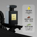 Fragancia para hombre en botella negra, aumenta el atractivo, aroma distintivo, jazmín, almizcle rico, mezcla de cedro, muestra presencia masculina, colonia diaria, perfecta para crear ambiente, ideal para citas y fiestas, un gran regalo de San Valentín p