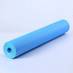 1 paquete - 6mm / 8 mm/10mm (morado / negro / Rosa / azul / gris) almohadilla de yoga antideslizante antisísmica engrosada, estera de yoga sólida duradera 183 * 61cm, almohadilla de fitness de amortiguación grande, almohadilla de fitness universal para ho