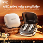 Auriculares Bluetooth | [Acer] Nuevos Auriculares Inalámbricos con Cancelación Activa de Ruido: Espera Ultra Larga, Mini Portátiles, Ajuste