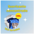 Mimosin Caricias Pieles Sensibles Suavizante Concentrado para Ropa 1785 ml (105 Lavados) – Cuidado Suave y Fragancia Duradera