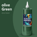 Set de Pintura Acrílica de 12 Colores | Botella con Boquilla de 500ml/16.91oz, Pintura Acrílica para Madera, Ropa, Cerámica, Tela | Pintura Profesional Hecha a Mano, Suministros para Pintura de Madera y Lienzo para Artistas, Adecuado para Aficionados a la