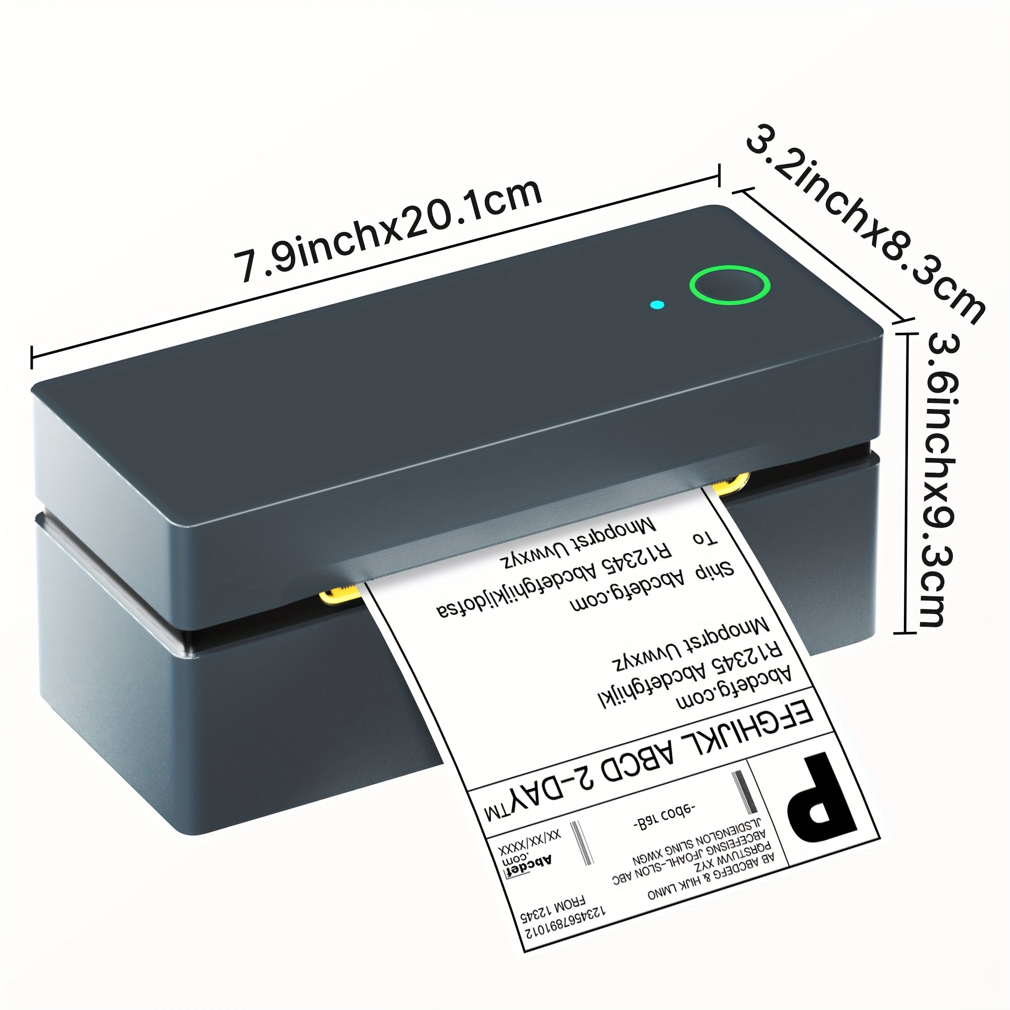 Impresora de etiquetas | Impresora de Etiquetas Térmica Portátil PL80EB Compatible con Smartphones y PCs, Compacta y Sin Tinta, Ideal para Envíos