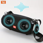 Altavoz Bluetooth | Altavoz Estéreo Inalámbrico Portátil TG534 con Clasificación IPX4 y Doble Altavoz, TWS Estéreo Manos Libres para