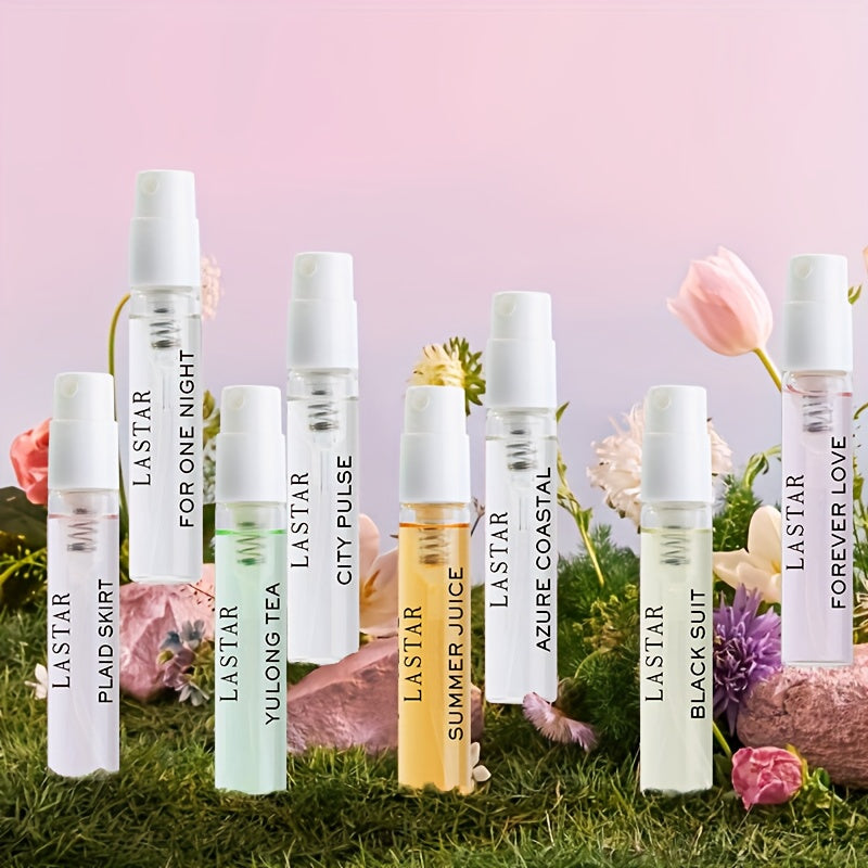 Set de perfume Senior para mujer, 8 piezas, spray de fragancia corporal, fragancia duradera y rica, fragancia rica, aroma dulce y romántico, fijación de fragancia a largo plazo, encanto único, para citas diarias, viajes, trabajo, deportes, opción perfecta