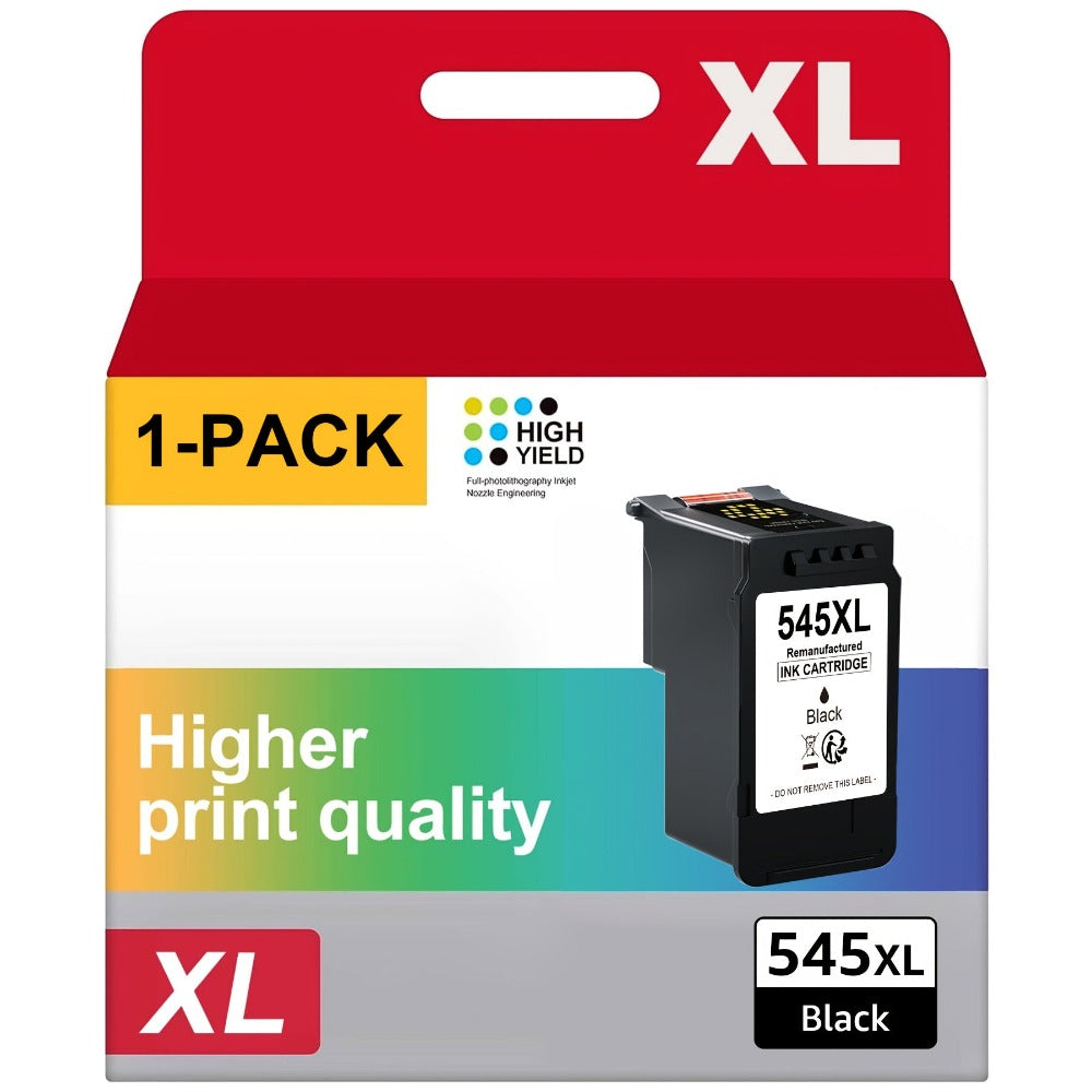 Cartucho de Tinta Compatible para Canon PG-545XL/CL-546XL - Multipack de Alto Rendimiento XL - Reemplazo Compatible para Pixma MX495, TR4550, MG2550s, TS3150, MG3050 y Más - Compatible con Impresoras Canon ()