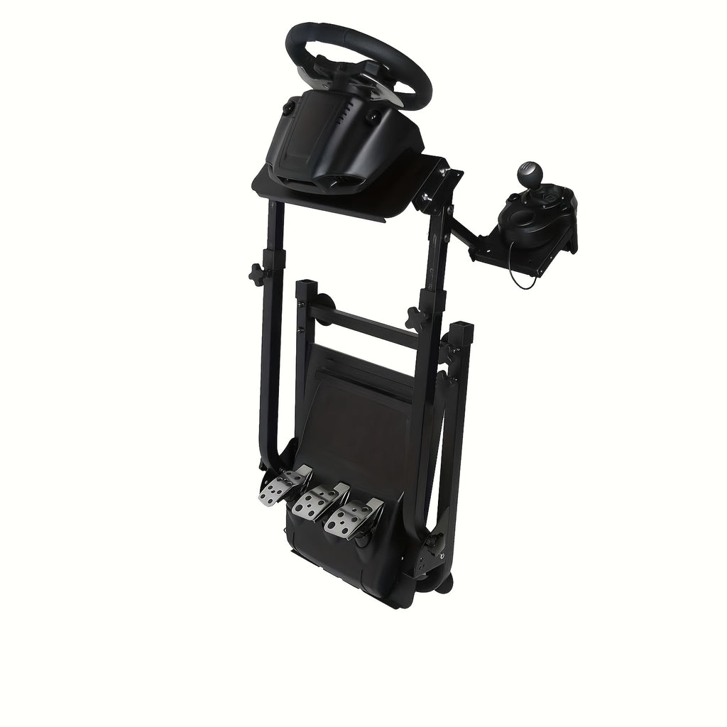 Soportes para volante de carreras | Soporte Plegable para Volante de Carreras, Estructura Triangular de Simulador de Volante para Logitech G29