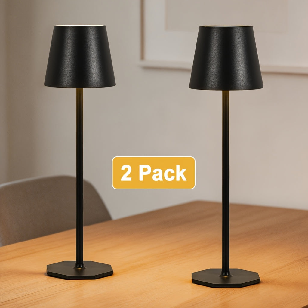 Lámpara de mesa para iluminación de dormitorio y escritorio | diseño funcional