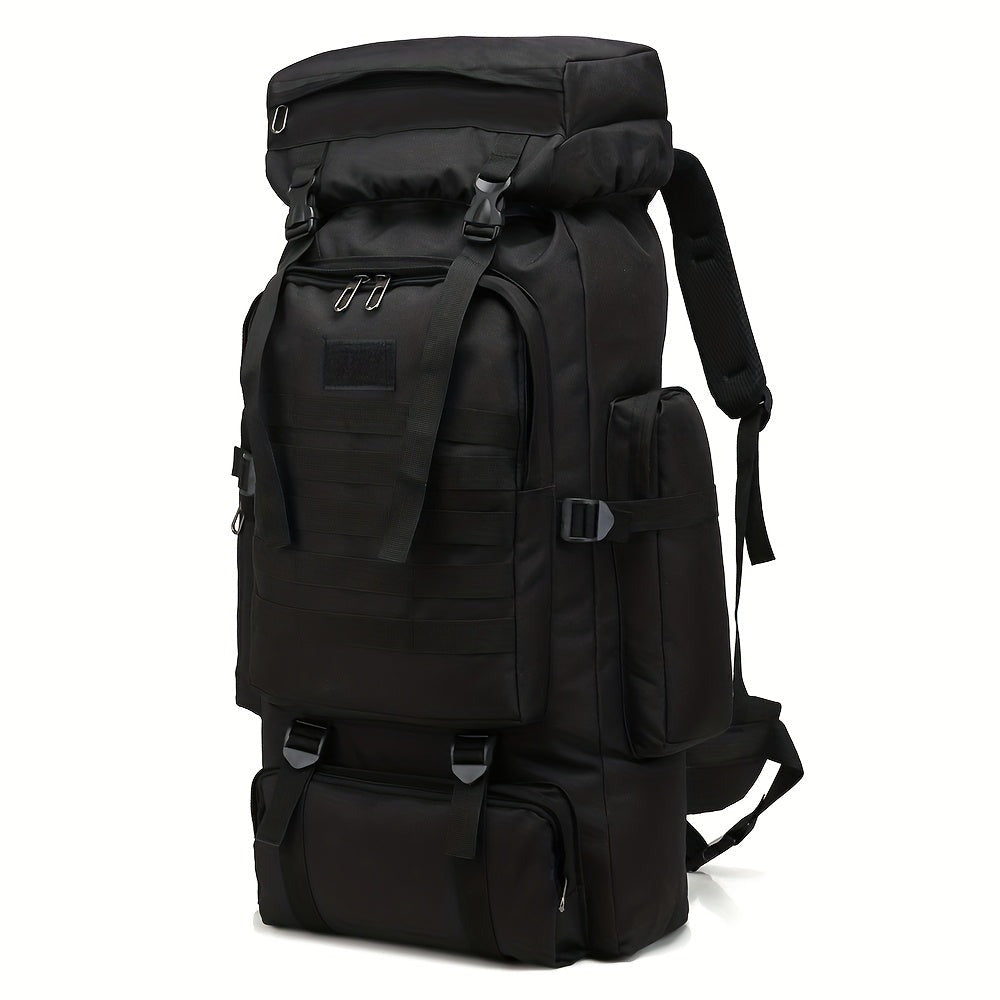 Un conjunto de dos piezas, una mochila para senderismo y montañismo
