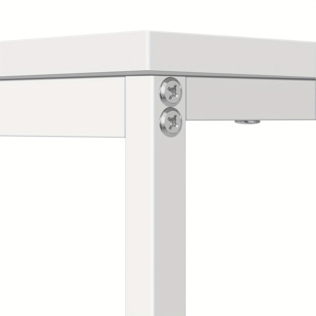 Escritorio | 1 escritorio de ordenador de 120x60cm, escritorio de oficina, escritorio de oficina ergonómico, patas de metal reforzadas, adecuado