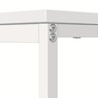 Escritorio | 1 escritorio de ordenador de 120x60cm, escritorio de oficina, escritorio de oficina ergonómico, patas de metal reforzadas, adecuado