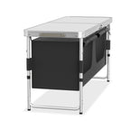 Cocina de Camping Plegable con Marco de Aluminio y Bolsa de Transporte, Gabinete Móvil para Exteriores, Cocina de Viaje, Caja de Cocina, Gabinete para Tienda de Campaña