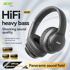 Auriculares Bluetooth | Auriculares inalámbricos supraaurales Acer Ohr559, sonido estéreo de alta fidelidad de baja frecuencia, reducción de