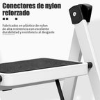 VORTEX Escalera plegable doméstica de acero aleado antideslizante