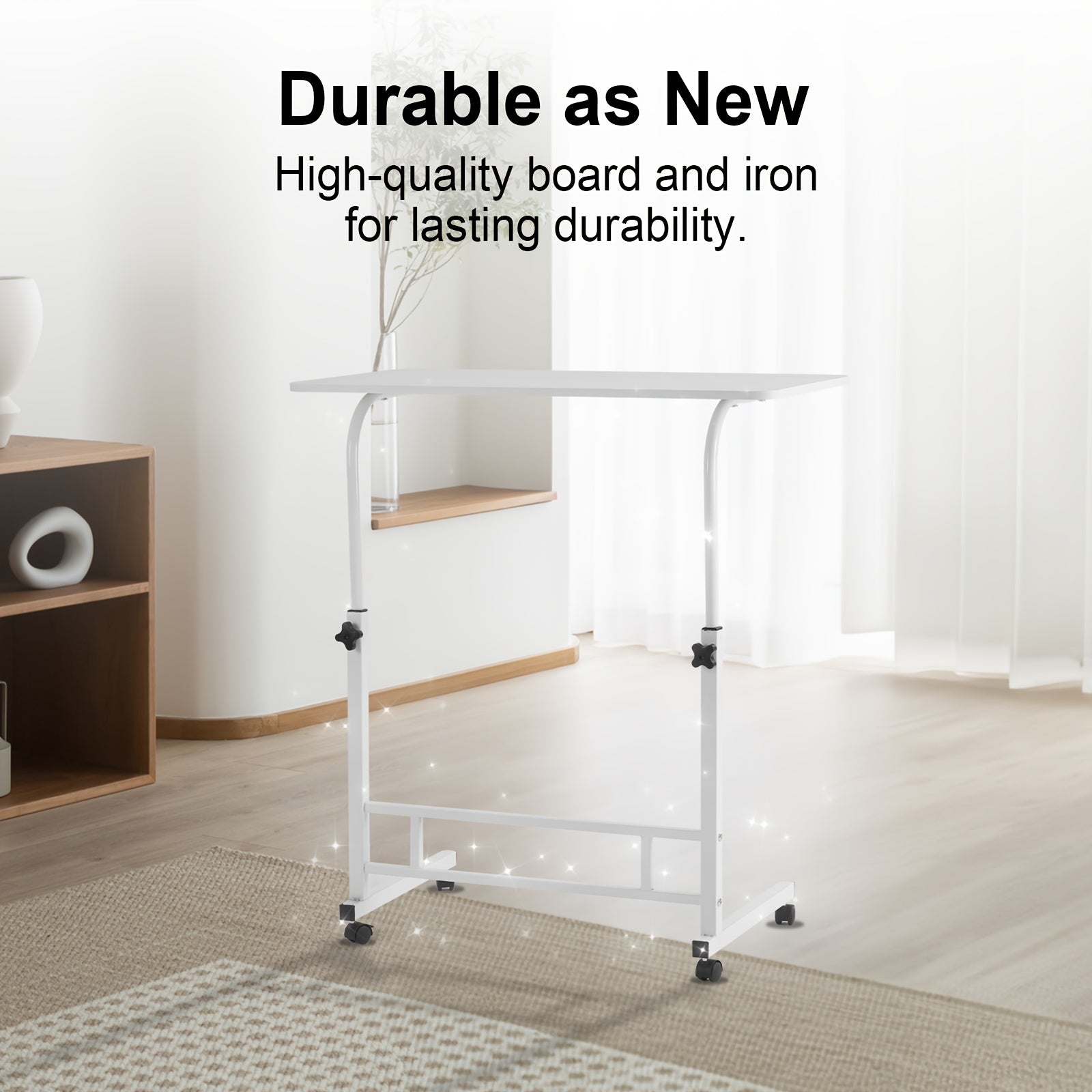 Escritorio para teletrabajo y estudio | 59.94 cm y 88.9 cm y ajustable