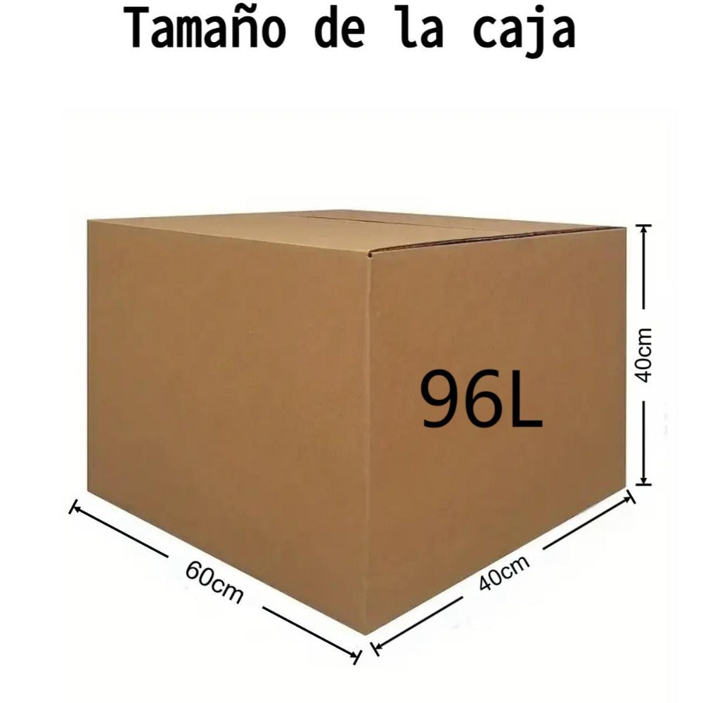 Caja de cartón marrón ondulado (Pack de 12-20 unidades) – 5 tamaños disponibles – Embalaje resistente para envíos y mudanzas – Fabricado en España