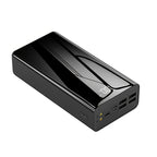 Batería externa | Banco de energía de 50000 mAh, 22,5 W de carga rápida, diseño de espejo de pantalla completa, banco de energía de gran