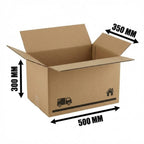 Cajas de cartón | Aptas para envíos, almacenamiento y mudanzas | Disponibles en tres tamaños | Cajas de cartón para embalaje