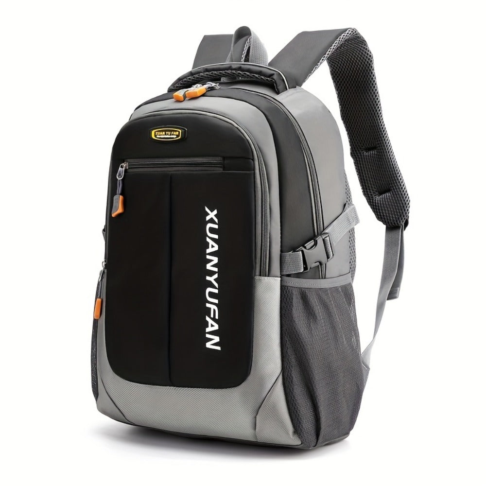 Mochila de viaje casual para hombre con gran capacidad XUANYUFAN, con correas ajustables - Tejido de Oxford duradero, cierre con cremallera, forro de poliéster, ideal para uso al aire libre y deportivo, mochila deportiva | Mochila de estilo casual | Mochi