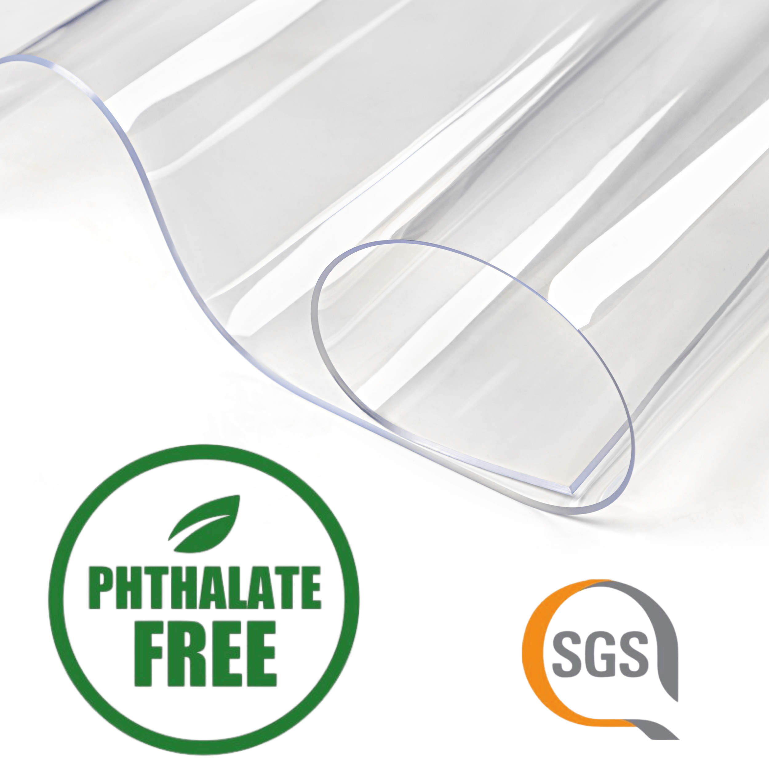 Funda Protectora para Mesa con PVC de 2mm - Más de 30 Tamaños - Mantel Transparente de Vidrio Suave Resistente a Arañazos y Agua, Protector de Superficie de Mesa Fácil de Limpiar, Papel de Mesa Duradero para Cocina, Comedor, Restaurante, Oficina y Hogar