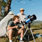 Telescopio Astronómico Profesional de Aumento 99X - Telescopio Monocular Portátil con Gran Apertura de 70 mm, Adecuado para la Educación Científica, Observación de Estrellas y Camping, Regalo Ideal de Navidad y Cumpleaños