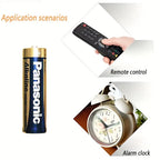 Baterías Alcalinas AA/AAA (LR6/LR03) 1.5V - 24/48piezas Baterías Panasonic Baterías de Juguetes Baterías de Control Remoto - Energía Duradera y Confiable | Para Controles Remotos, Ratones, Linternas, Relojes Despertadores | Marca Panasonic
