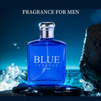 Perfume para hombre de 100 ml de gran capacidad con una mezcla de pepino fresco y almizcle cálido, realzado con salvia para crear una fragancia masculina elegante pero vibrante, perfecta tanto para reuniones de negocios como para encuentros de amigos.