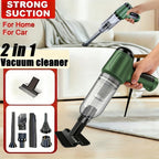 Aspiradora Inalámbrica Tres En Uno de Alta Potencia, Capaz de Aspirar, Extraer Aire y Soplar. Ideal para el Coche y el Hogar, con una Batería de Larga Duración. Recoge Eficazmente Polvo, Detritos y Pelo de Mascotas, Mientras Extrae