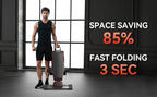 Banca Plegable con Capacidad de 299.37 KG - Banco Ajustable para Gimnasio en Casa, Entrenamiento Completo del Cuerpo con Soporte para Cabeza y Columna Vertebral, Ideal para Navidad y Acción de Gracias