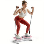 MERACH Rodillo de Cintura, Máquina Abdominal con Capacidad de Peso de 136.08 KG, Entrenamiento Abdominal para Cintura Delgada y Músculos del Core, Equipo de Fitness Silencioso para el Hogar para Hombres y Mujeres