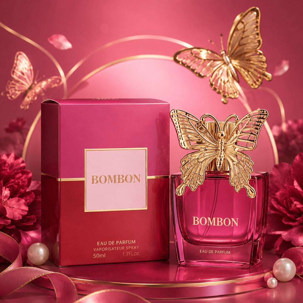Bombon Eau de Parfum 50ml | Fragancia Floral Dulce y Gourmand para Mujer | Perfume con Notas de Caramelo, Vainilla y Frutales para Indulgencia Diaria y Momentos Románticos