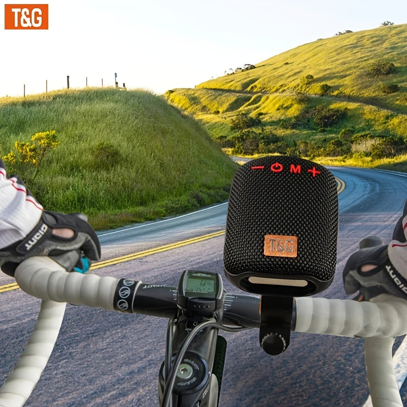 Altavoz Bluetooth | Altavoz sin varillas portátil para ciclismo al aire libre T&G TG392 | Altavoz para bicicleta y motocicleta | Alcance sin