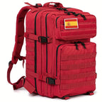 45L Mochila Táctica para Senderismo al Aire Libre para Mujeres/Hombres, Mochila Deportiva de Ciclismo y Fitness con Sistema MOLLE, Bolsa de Viaje para Escalada y Trekking, Estilo Poliéster 3 Días, Mochila Táctica para Deporte y Emergencias