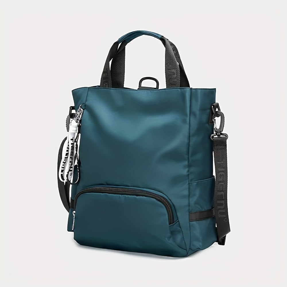 Mochila espaciosa para mujer, diseño casual ligero, versátil para viajes de negocios cortos, apta tanto para hombres como para mujeres, y se puede usar como una bandolera de un solo hombro