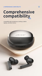 Auriculares Bluetooth Acer TWS in-ear con graves y baja latencia